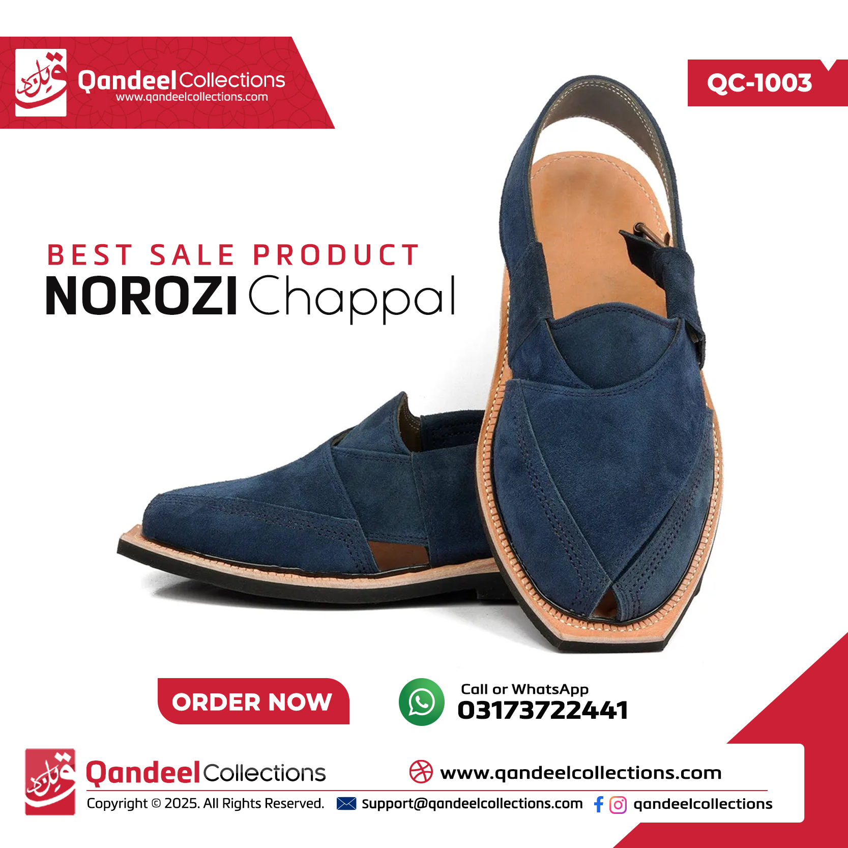 Norozi Chappal QC-1003
