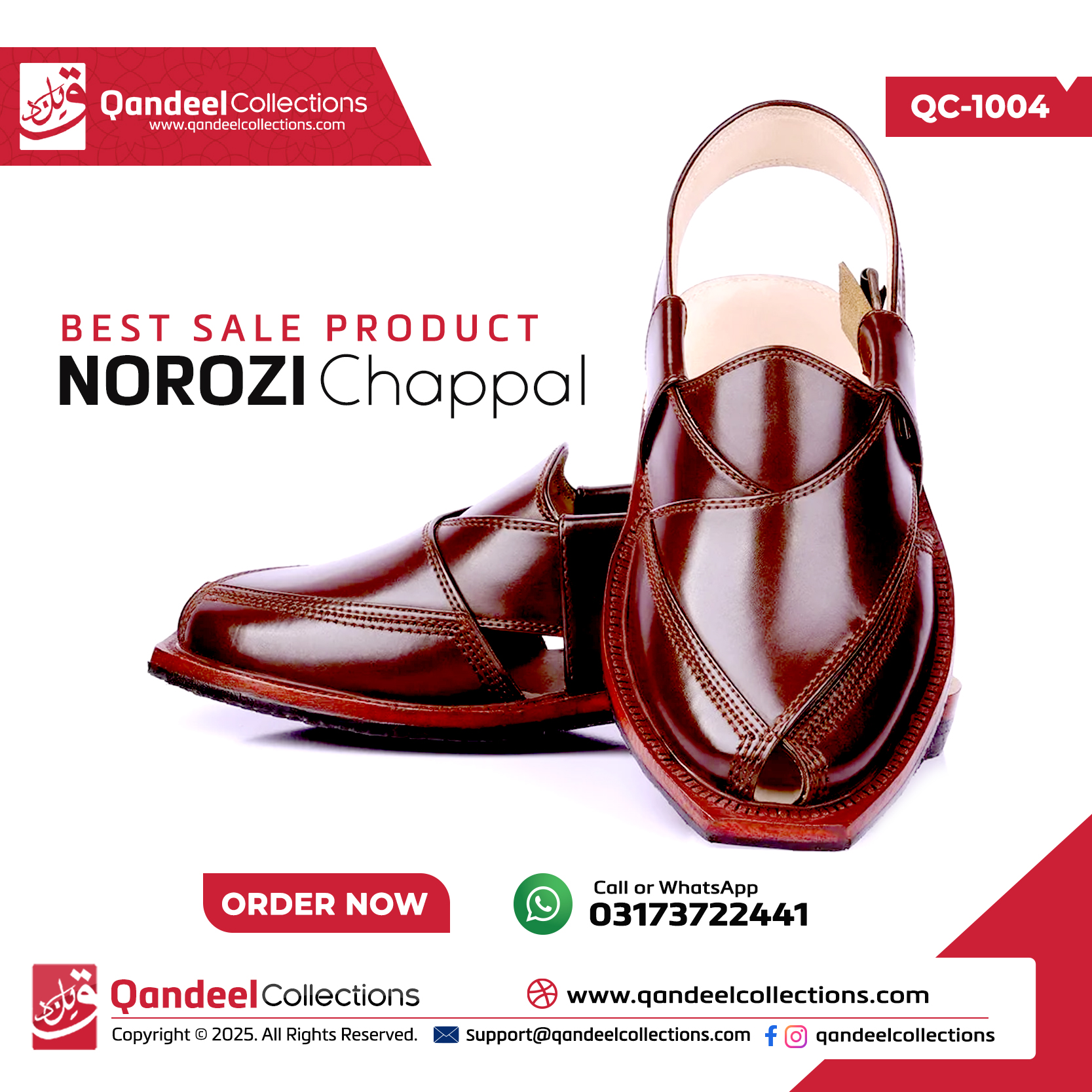 Norozi Chappal QC-1004