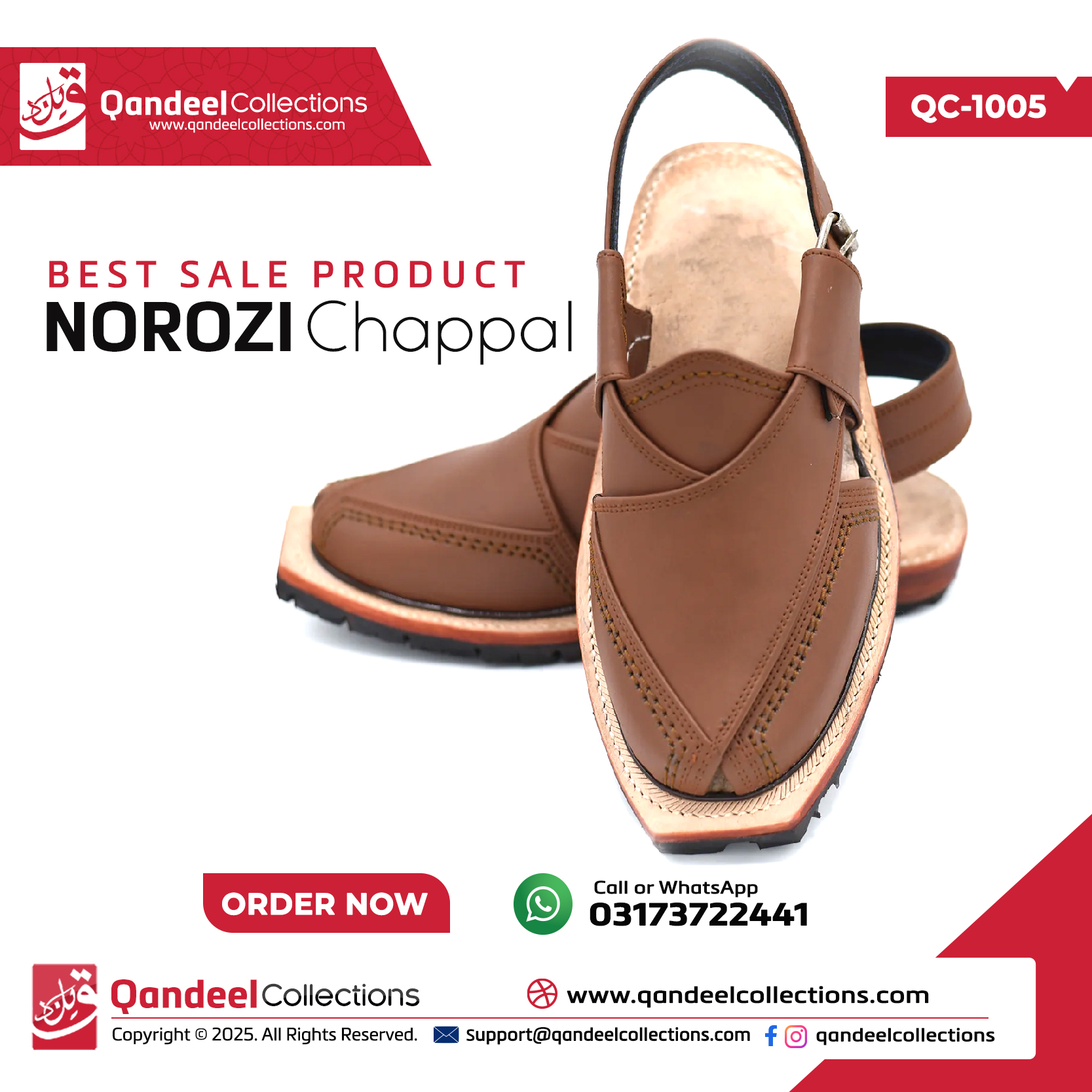 Norozi Chappal QC-1005
