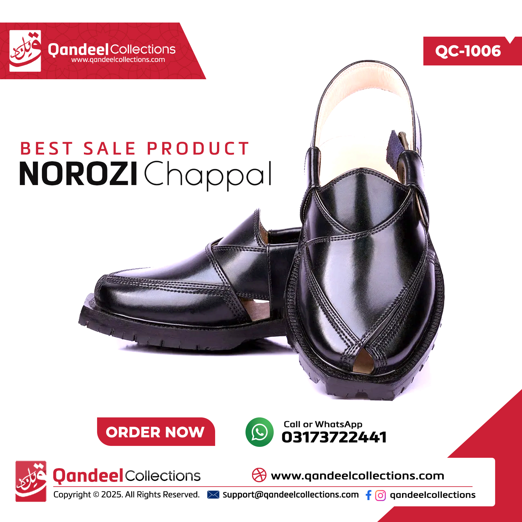 Norozi Chappal QC-1006